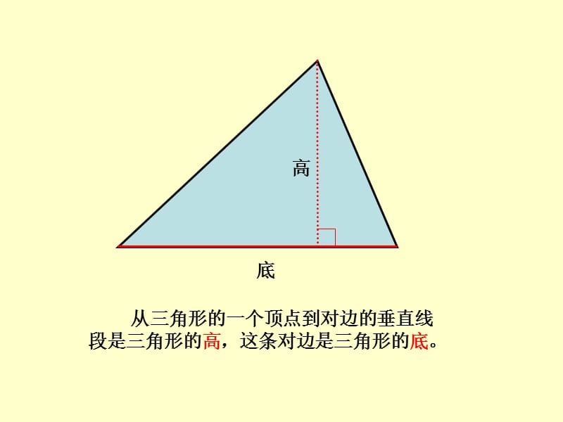 最新课件苏教版国标本四年级下册《三角形--三角形的高》课件_第3页