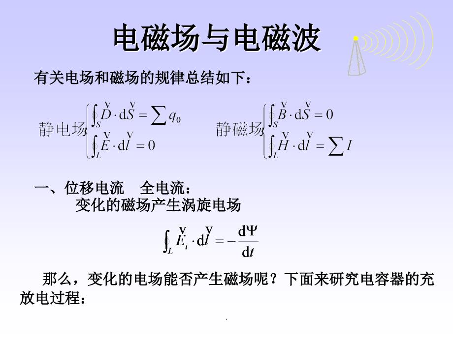 浙江大学《大学物理》电磁波_第1页