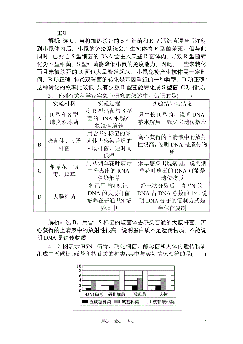 【优化方案】2011高考生物一轮复习 阶段性过关检测七.doc_第2页