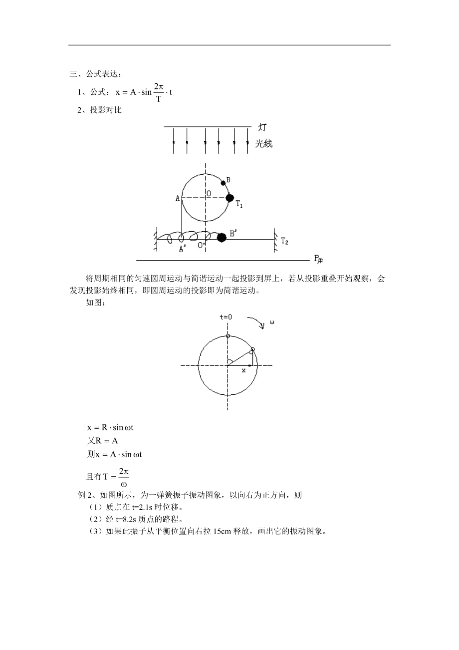 高二物理1.2简谐运动及其描述鲁教版知识精讲.doc_第4页