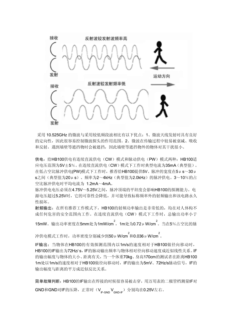 HB100微波模块使用说明.pdf_第2页