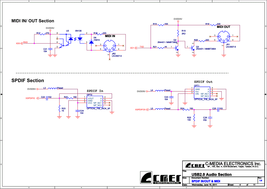 CM6631A原理图v1.0_第4页