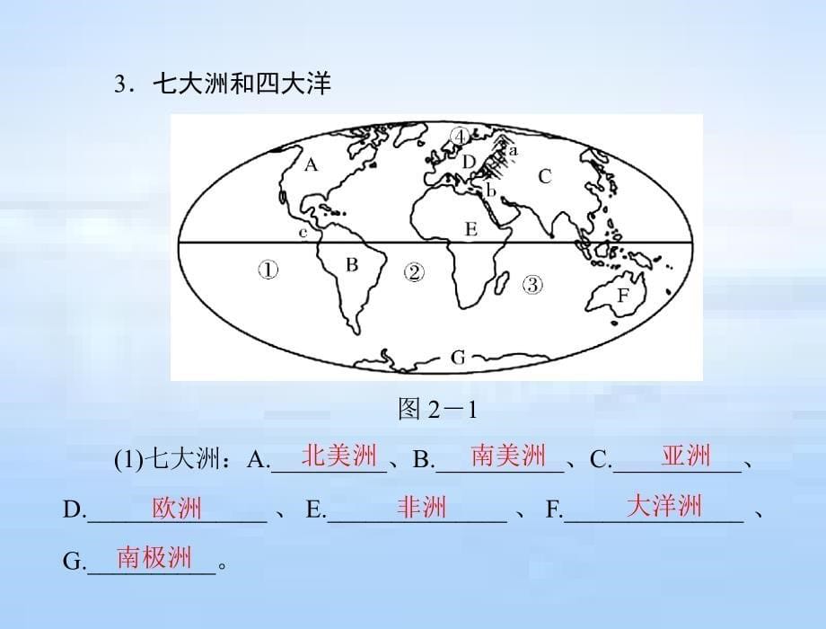 2020年中考冲刺：地理复习：第二章陆地和海洋 【课件】_第5页