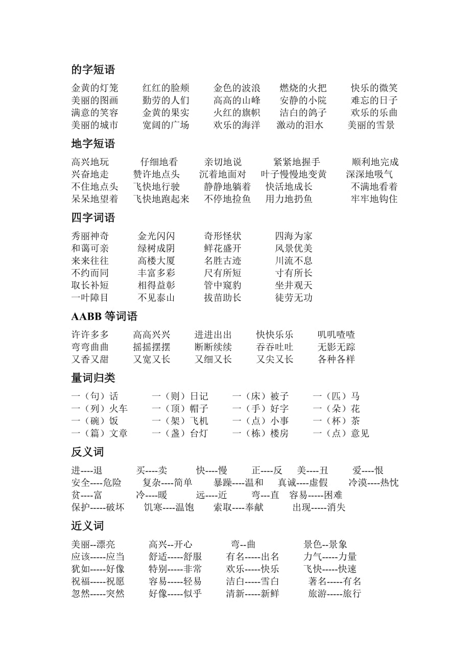 关于的字短语.doc_第1页