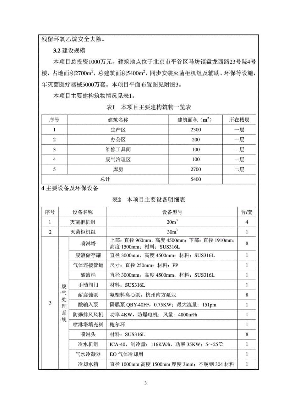 医疗器械环氧乙烷灭菌站项目环境影响评价报告公示_第5页