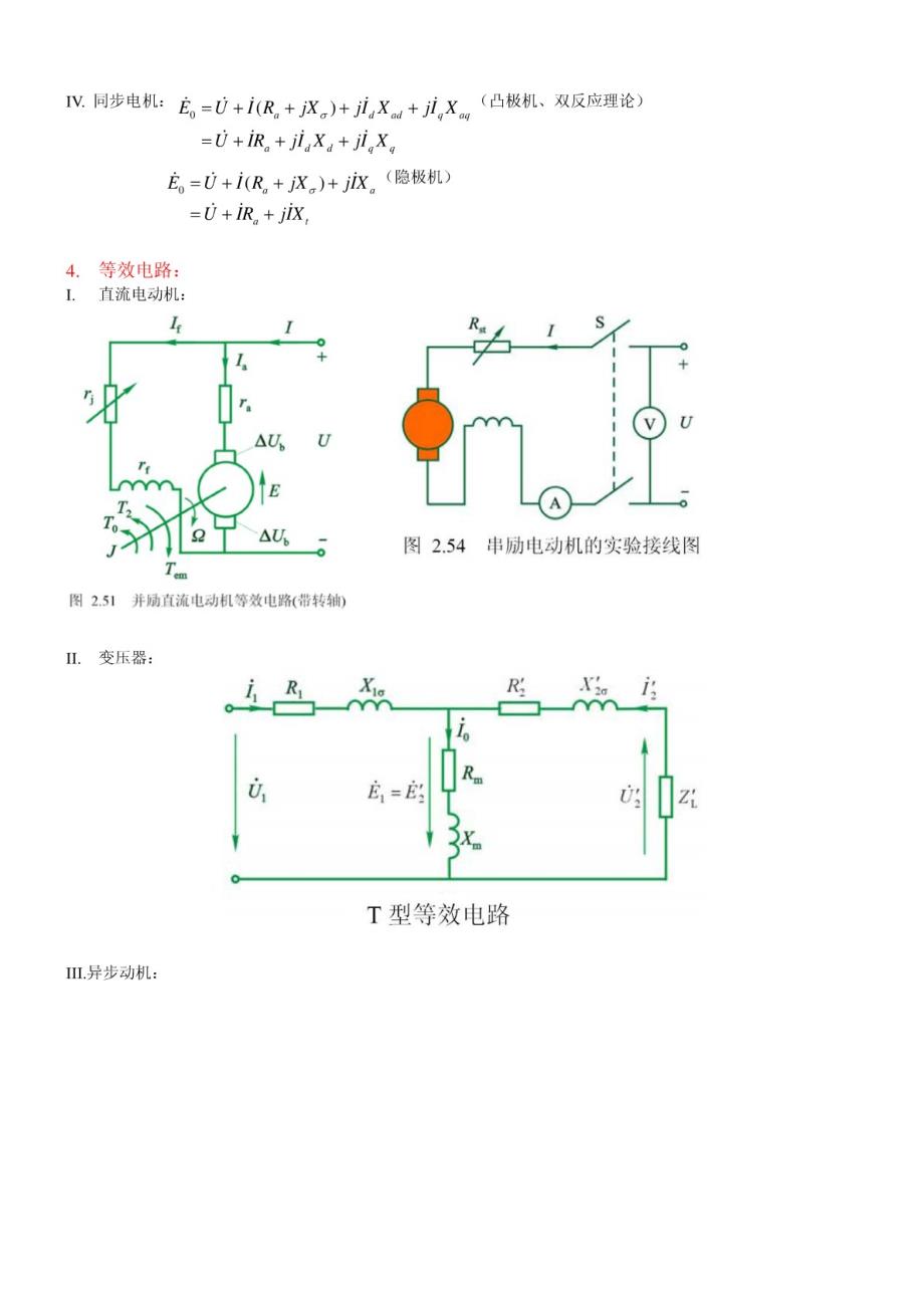 电机学复习总结 [共12页]_第2页