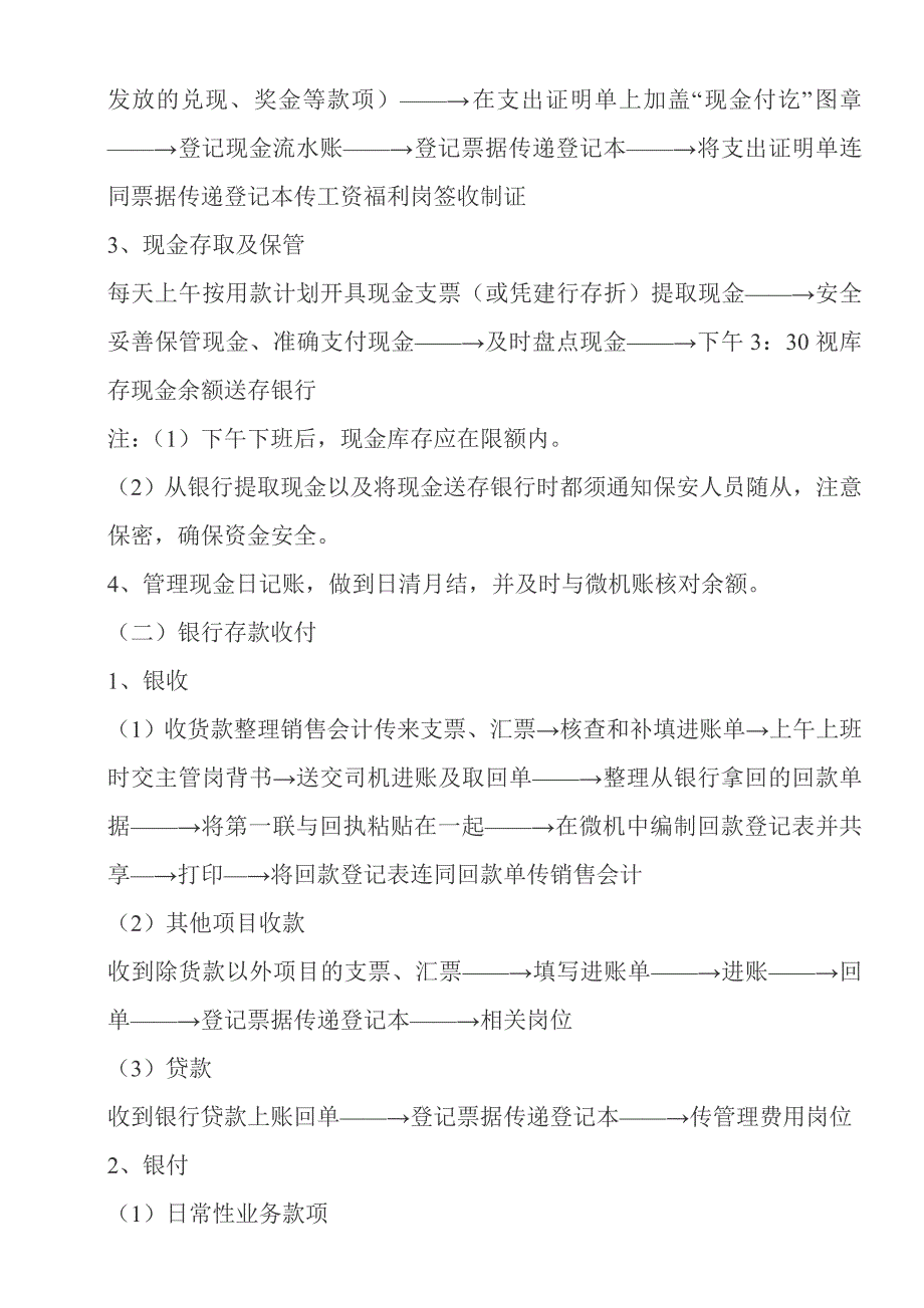 流程管理流程再造会计岗位工作流程大全_第2页