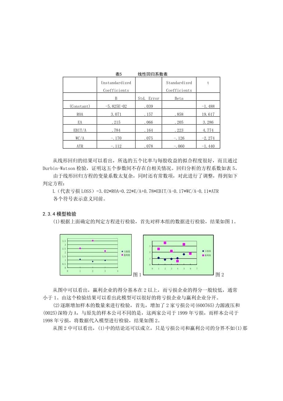 企业上市筹划0105052对上市公司亏损的财务预警信号的研究_第5页