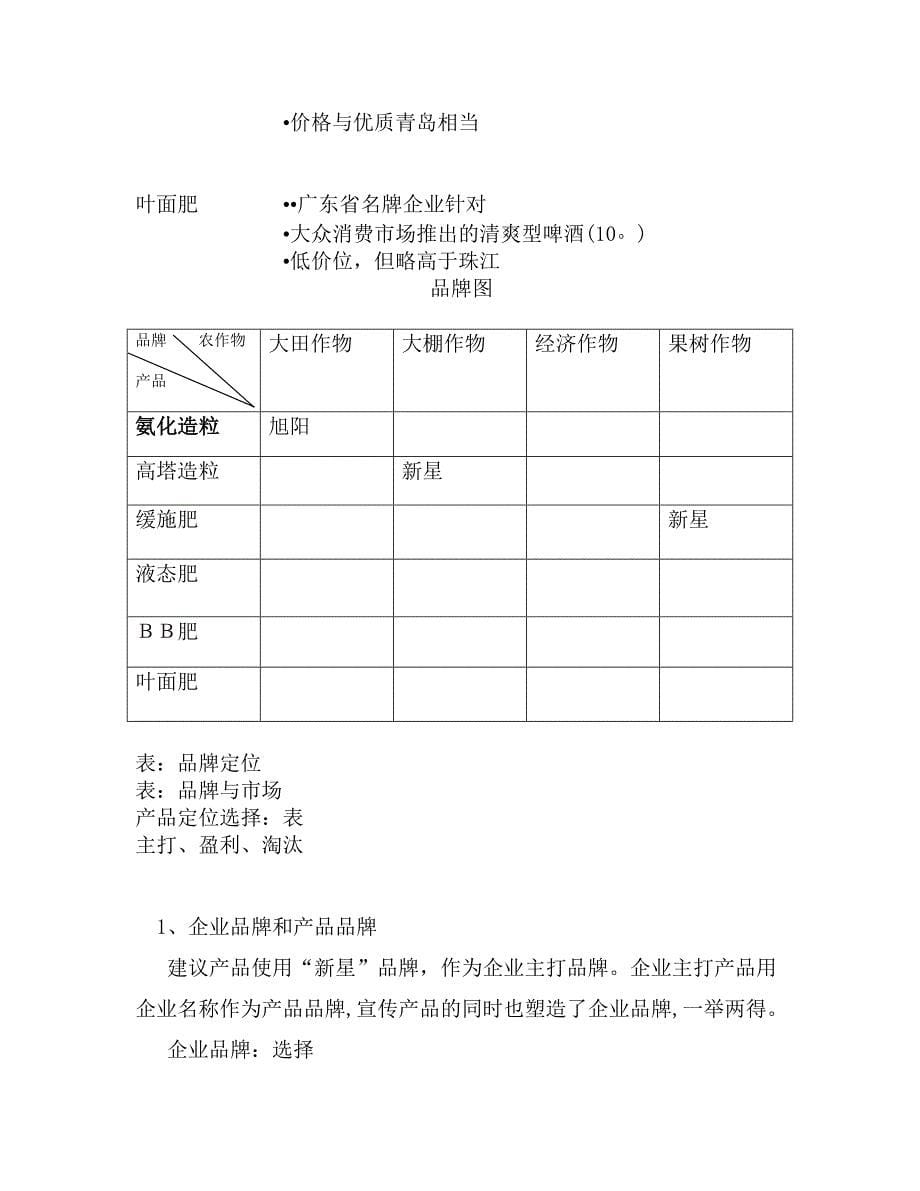 品牌管理经营管理品牌企划方案框架DOC34页_第5页