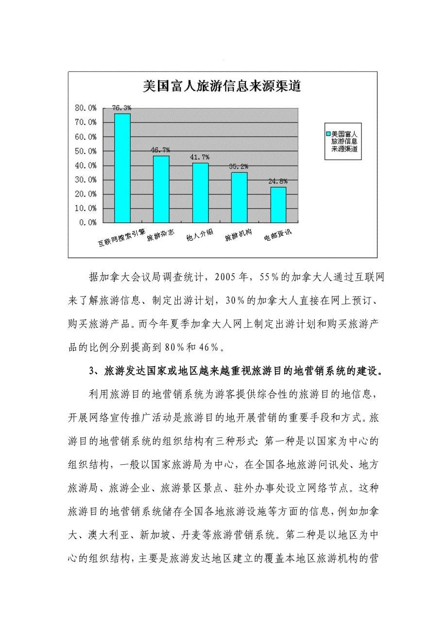 企业发展战略旅游的网络营销发展策略研究报告_第5页