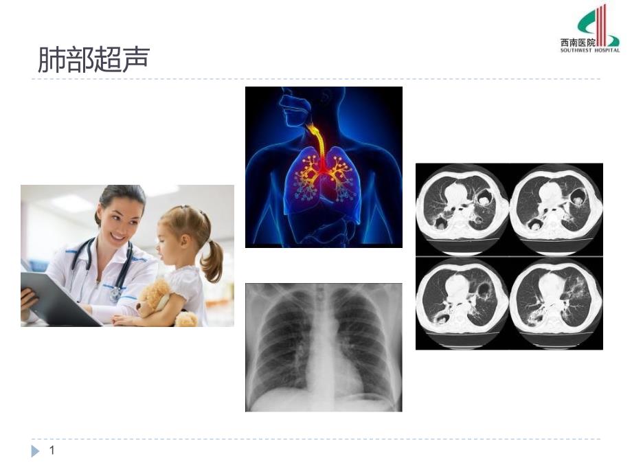 肺部超声的临床应用-PPT文档资料课件_第1页