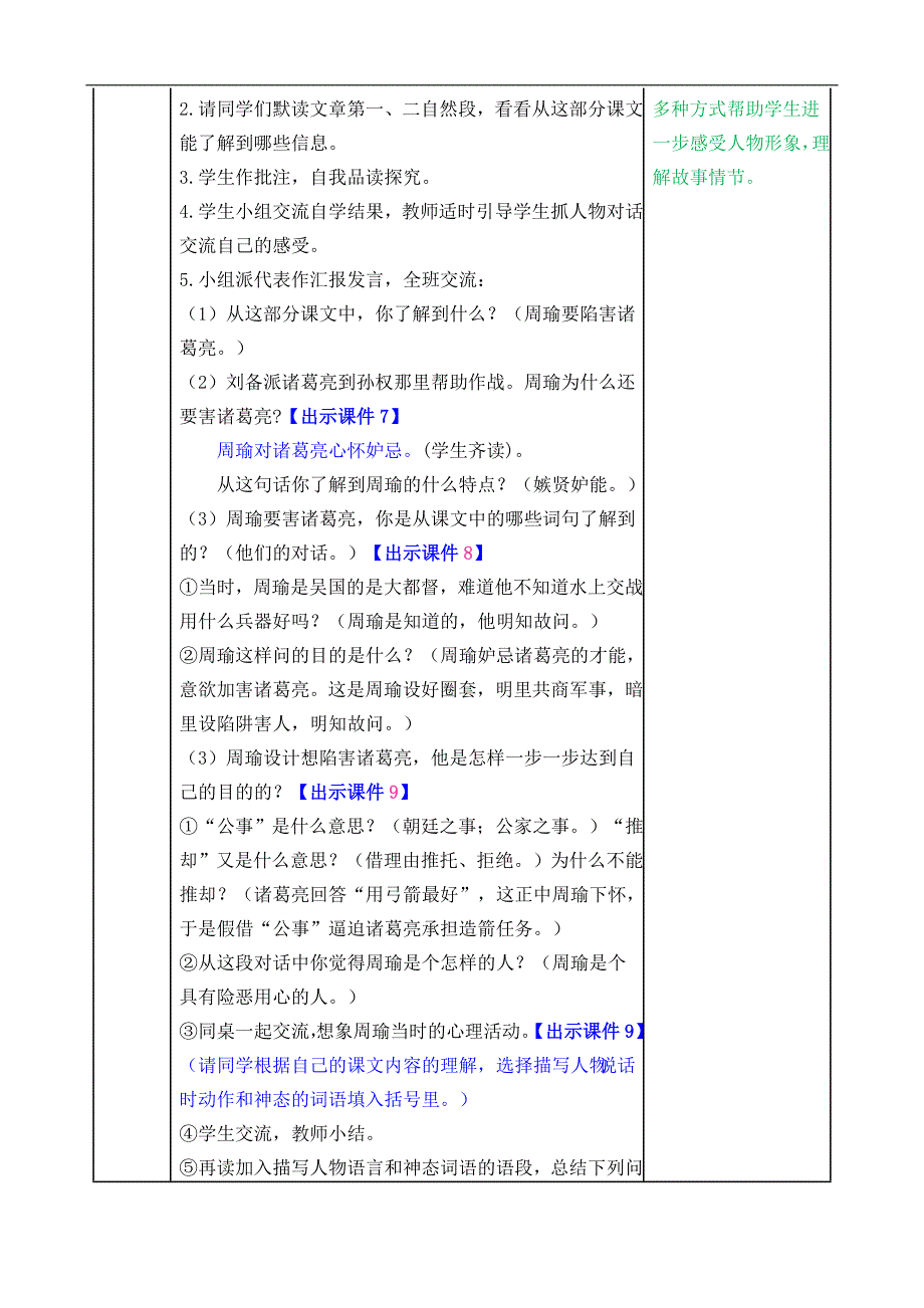 部编五年级语文下册 草船借箭_第4页