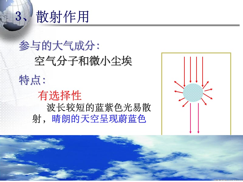 对流层大气的受热过程._第5页