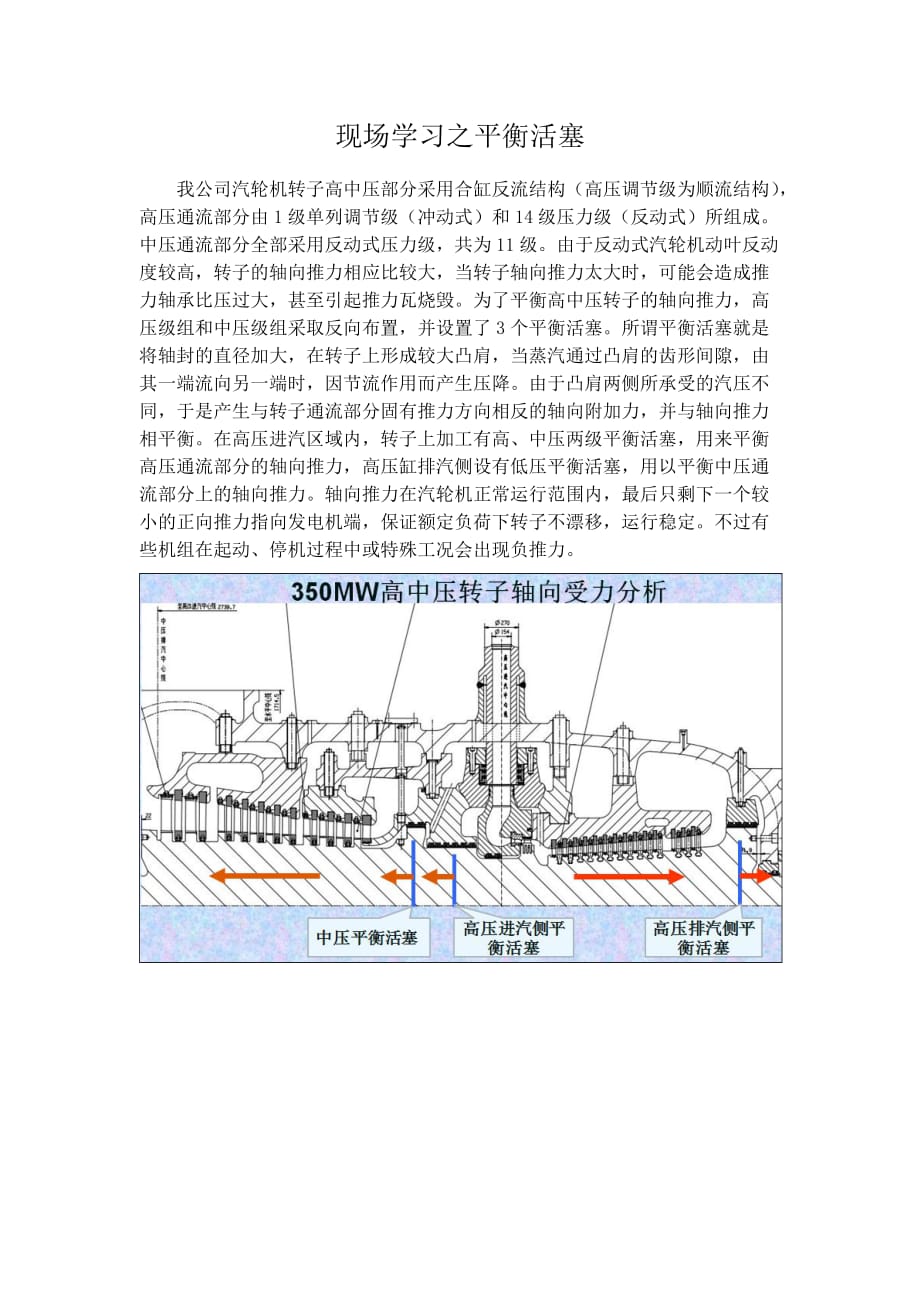 汽轮机平衡活塞_第1页