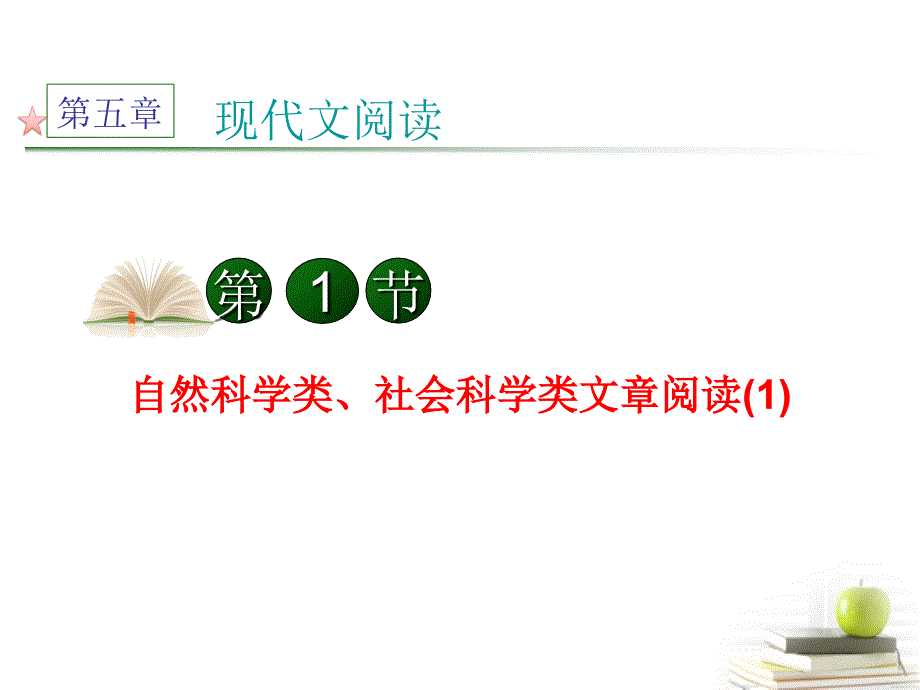 【学海导航】2013届高考语文第一轮总复习第5章 第1节 自然科学类、社会科学类文章阅读（1）课件 （广西专版）.ppt_第2页