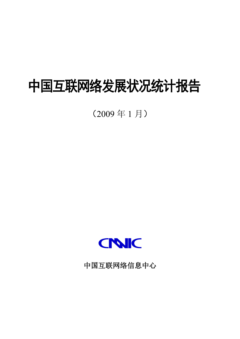 企业发展战略我国互联网络发展状况统计分析_第1页