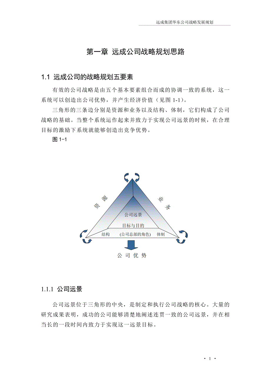 企业管理咨询远成咨询远成集团华东公司战略规划_第4页