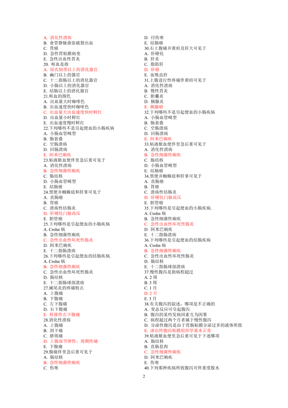 企业管理诊断诊断习题3_第2页