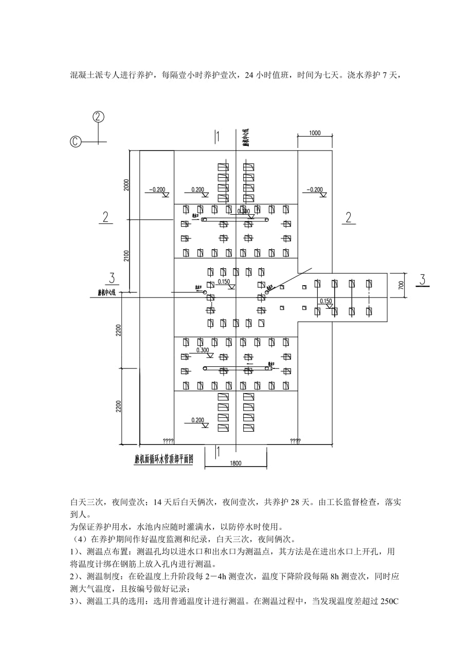 建筑工程管理大体积混凝土浇注施工方案_第4页