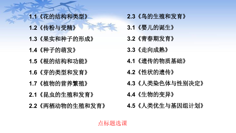 济南版八年级生物上册全册课件_第1页