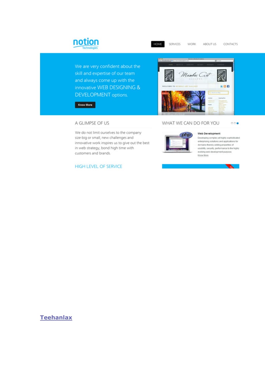 企业管理案例网页设计案例10个精美的HTML5企业网站案例欣赏_第3页