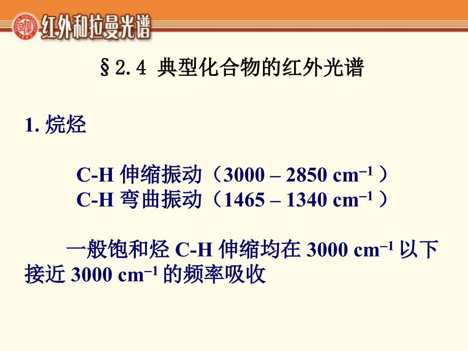 典型化合物的红外光谱资料讲解_第1页