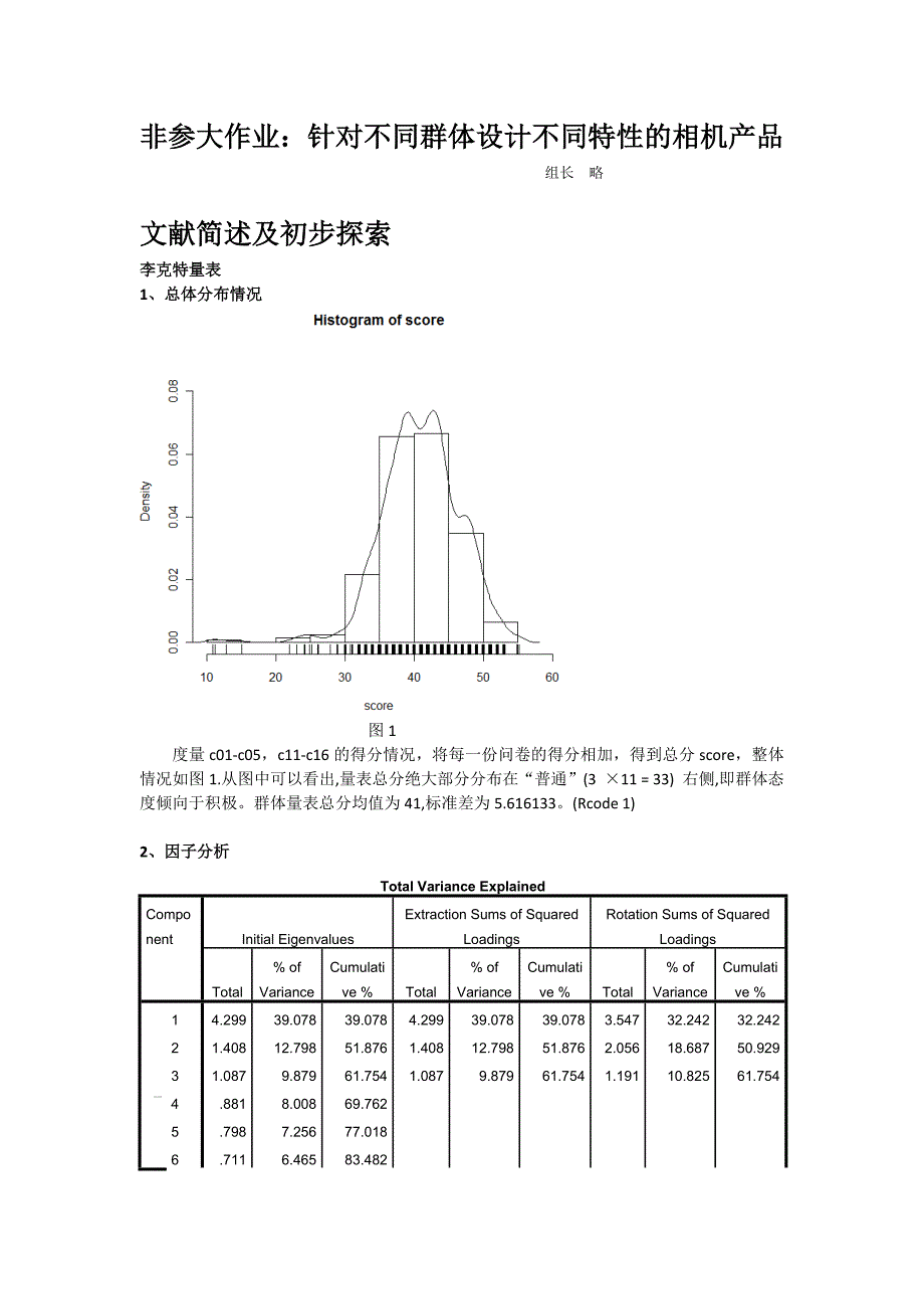 (2020年)产品管理产品规划非参课堂实验不同群体设计不同特性的相机产品_第1页