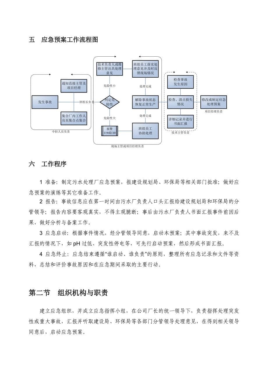 企业应急预案应急预案——综合_第5页