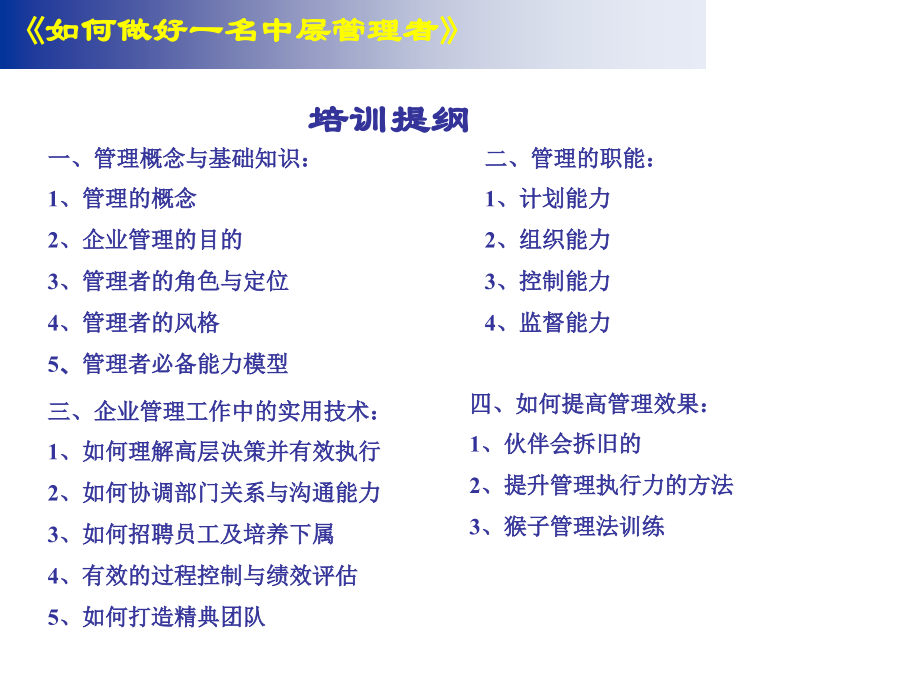 如何做好一名中层管理者知识讲解_第4页