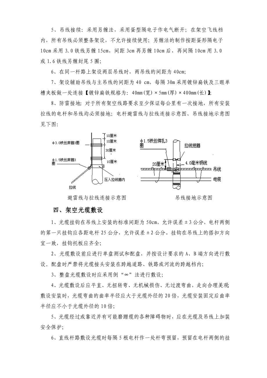 企业管理制度广西联通本地传输网工程施工规范_第5页