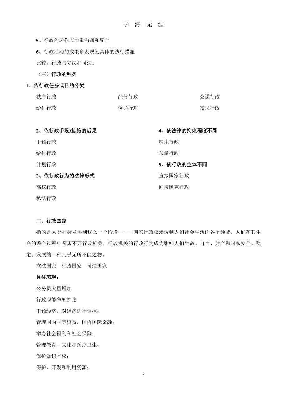 （2020年整理）行政法最新版全文.doc_第2页