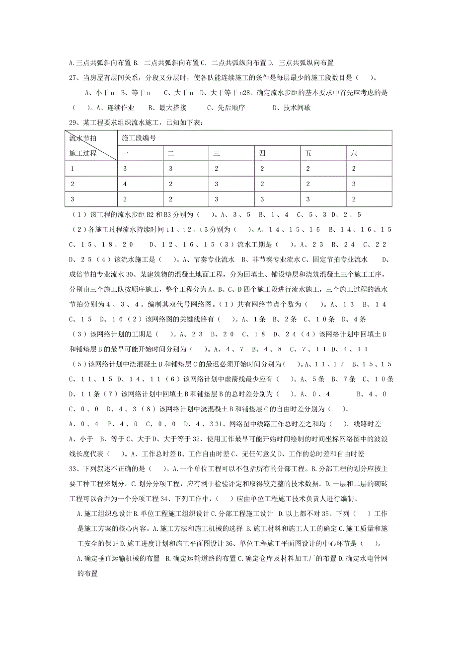 施工选择题_第2页