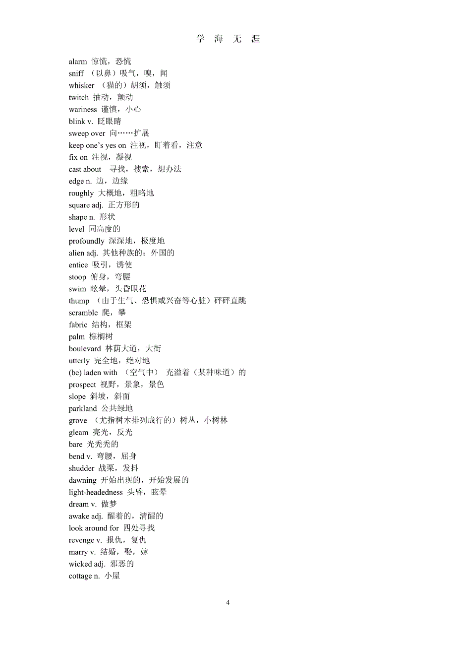 （2020年整理）高中英语外研版选修六单词表.doc_第4页