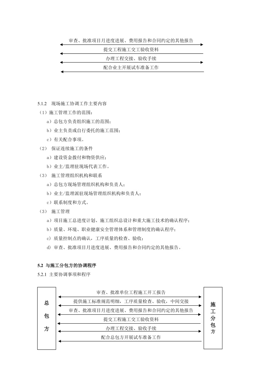 企业管理运营施工现代协调程序管理细则_第4页