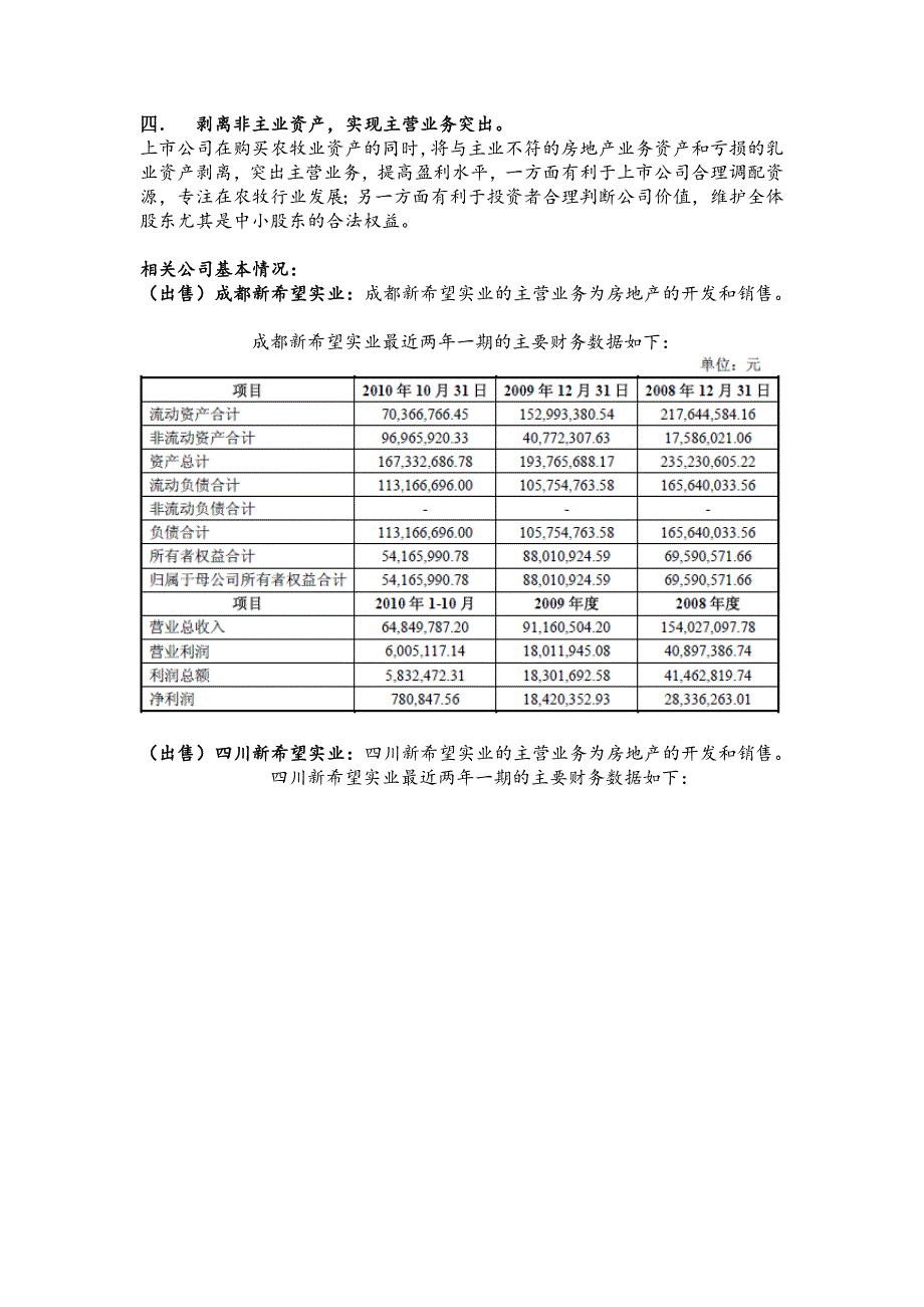 (并购重组)某公司资产重组分析_第4页