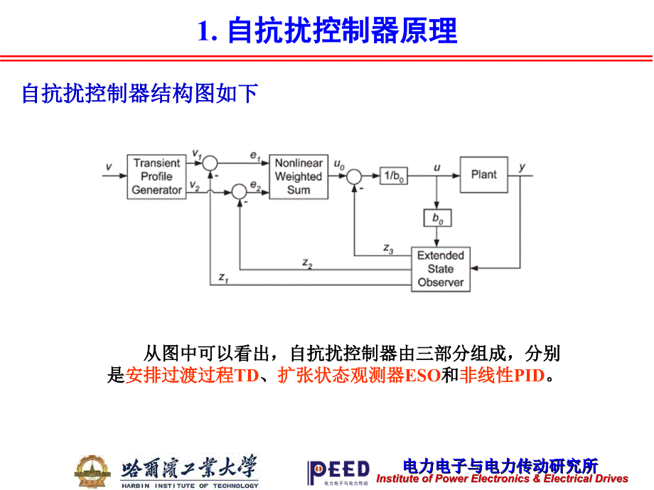 自抗扰控制器ADRC研究汇报牛里教材课程_第3页