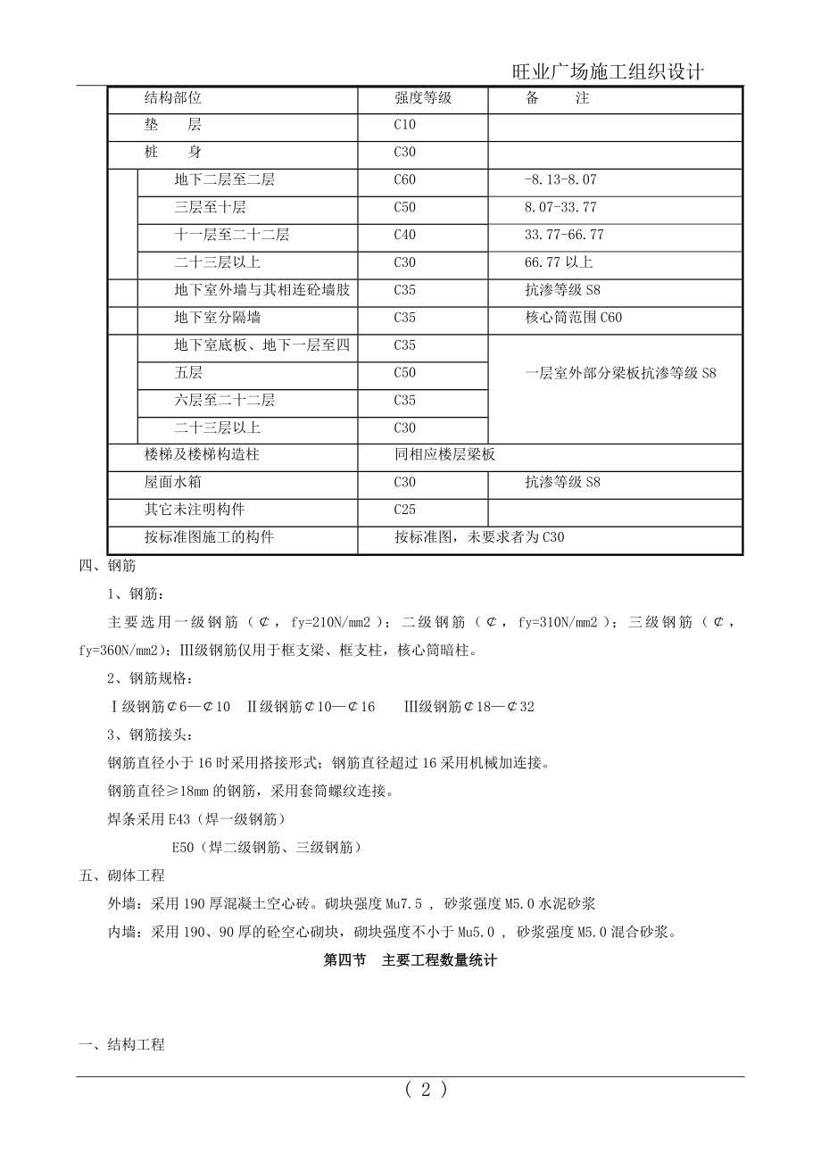 企业组织设计广场施工组织设计方案_第2页