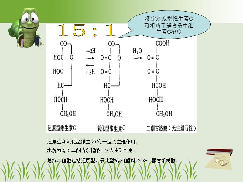 食物中还原型维生素C的测定26二氯酚靛酚滴定法说课讲解_第4页