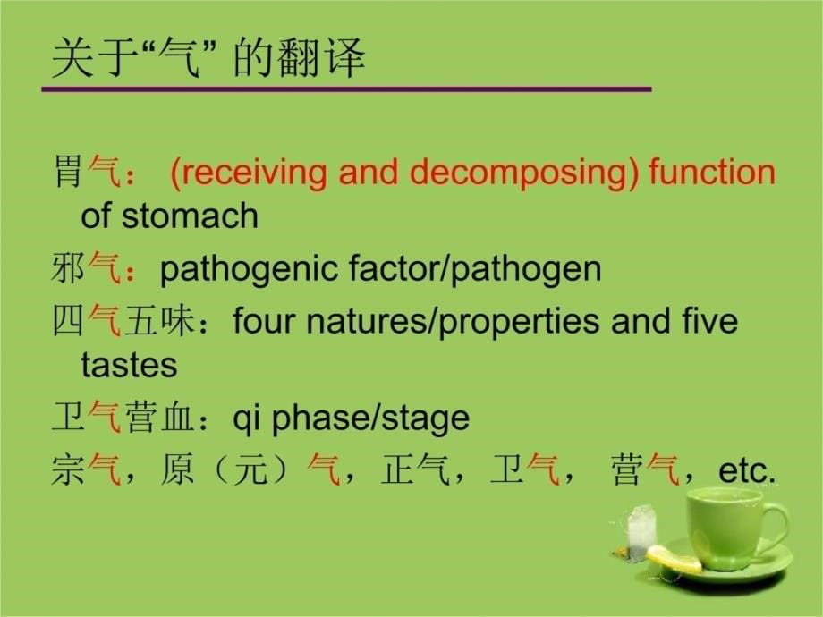 中西医文化差异上课讲义_第5页