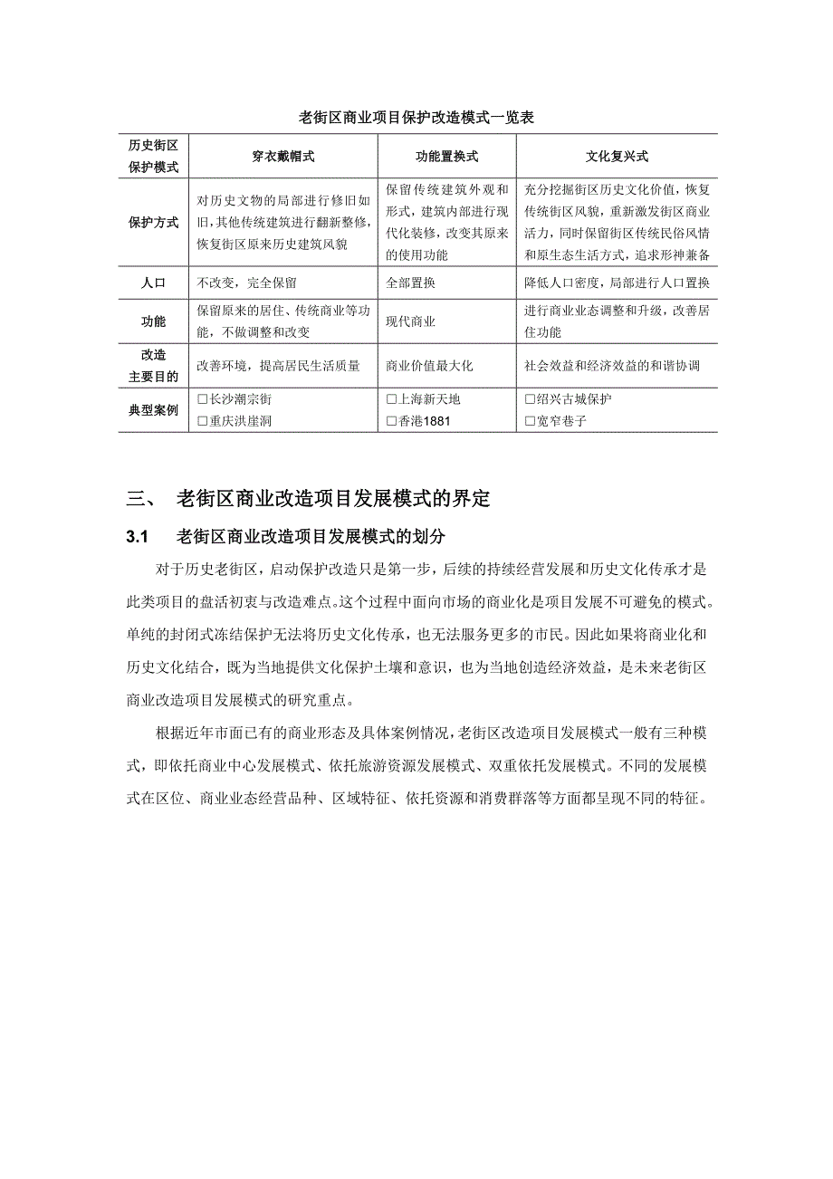 商业模式城市老街区的商业开发的改造模式研讨_第3页