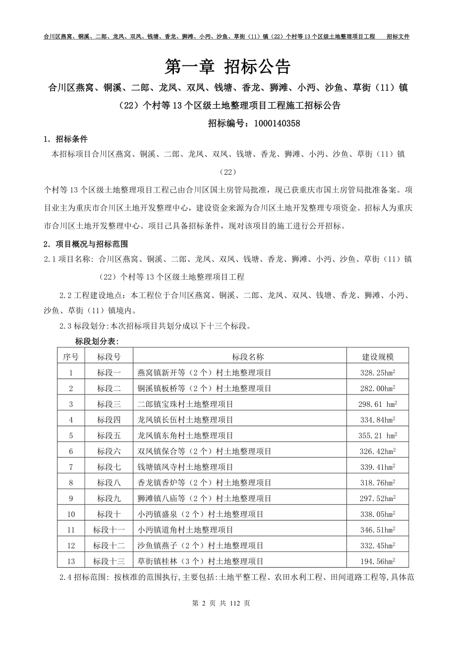 (2020年)标书投标合川土地整理项目二批招标文件_第4页