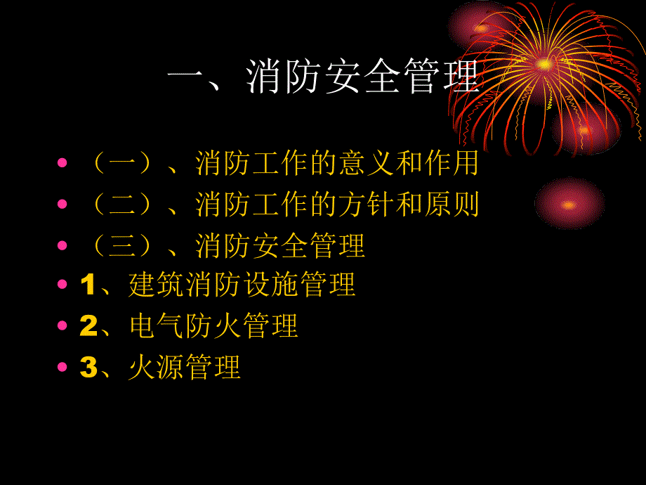 [模板]消防安全管理和检查教学内容_第3页