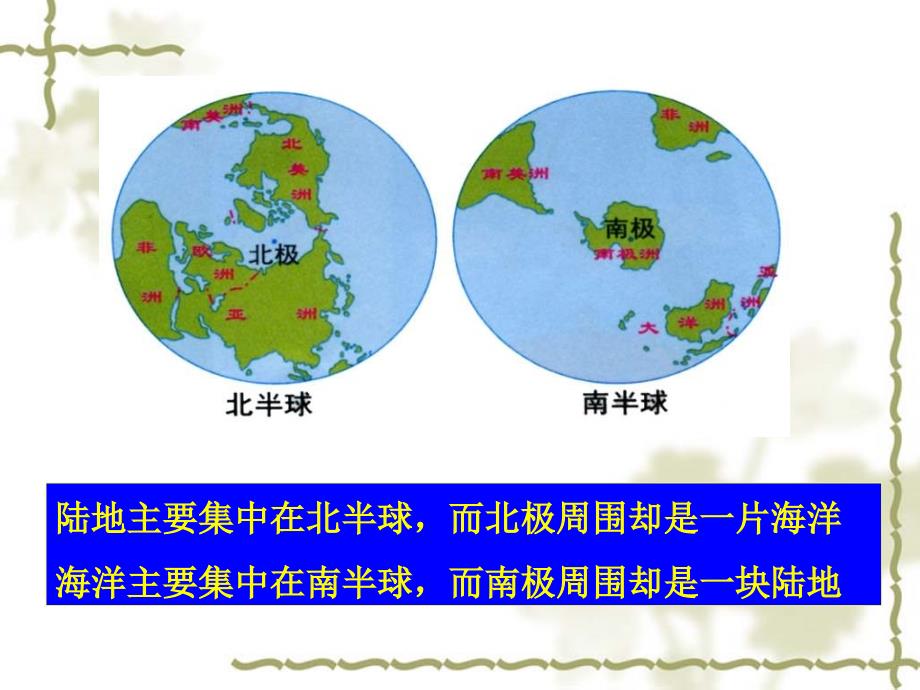 地理第二部分陆地和海洋复习课件人教版七年级上培训讲学_第4页