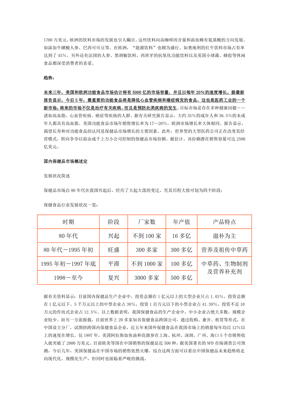 (2020年)行业分析报告保健品行业报告3_第2页