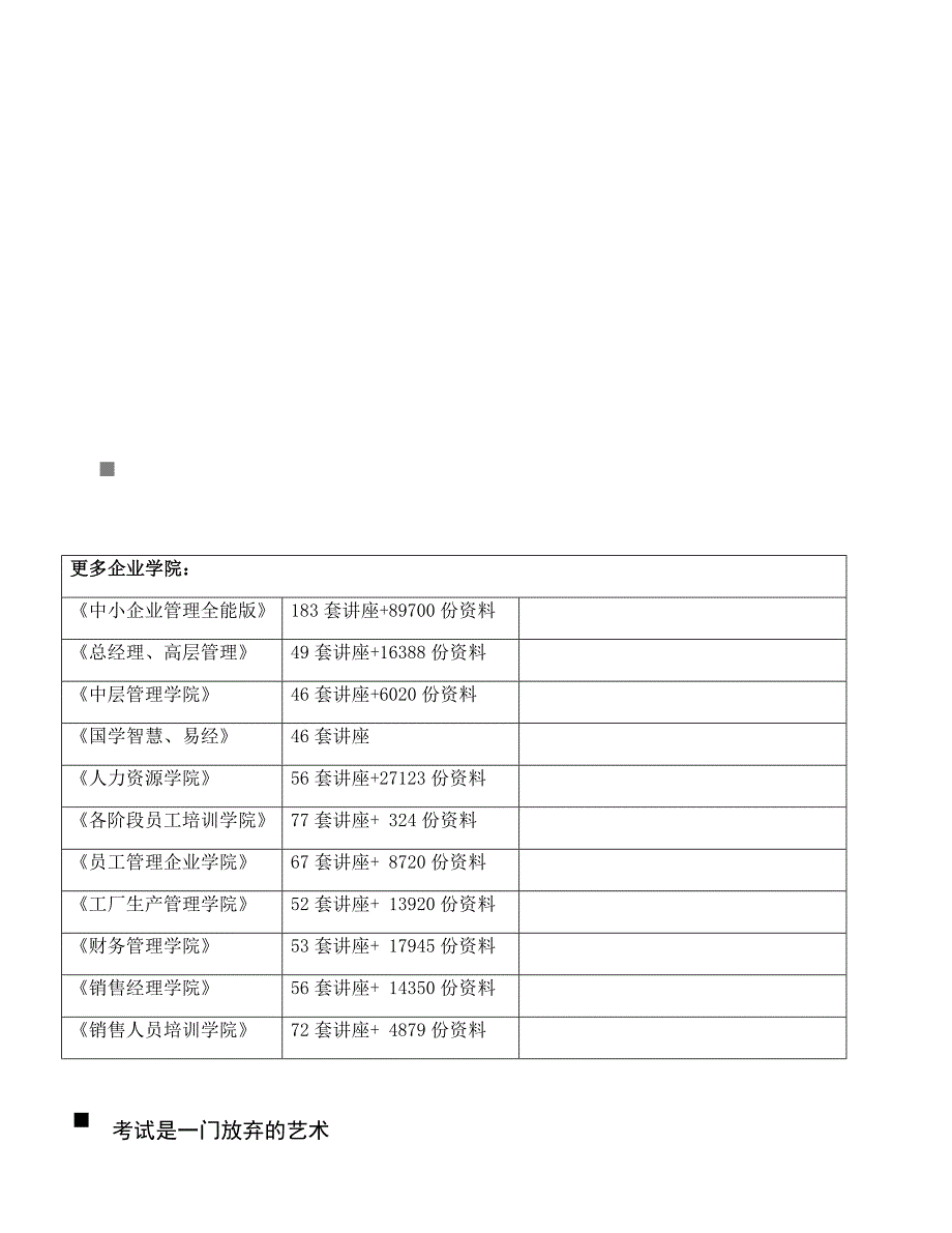 (2020年)经营管理知识命题思路与答题要求单选题_第1页