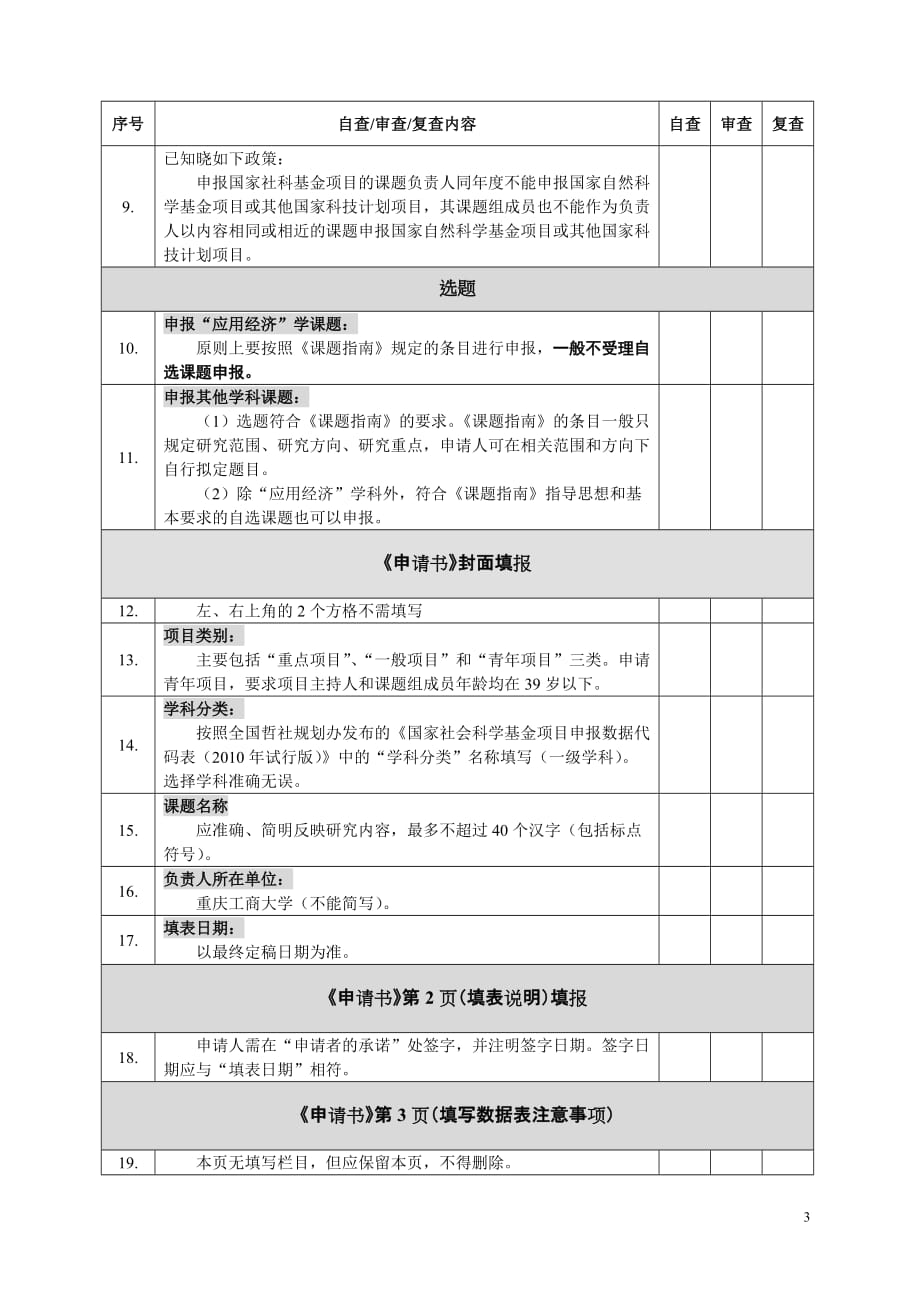 项目管理项目报告某某某年度国家社科基金项目申请_第3页