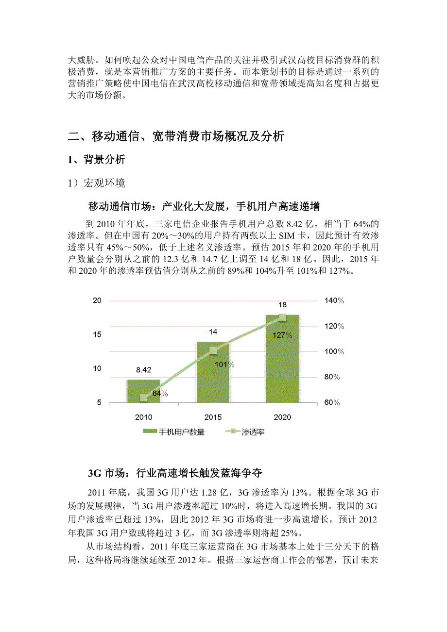 营销策划方案电信校园推广策划书_第3页