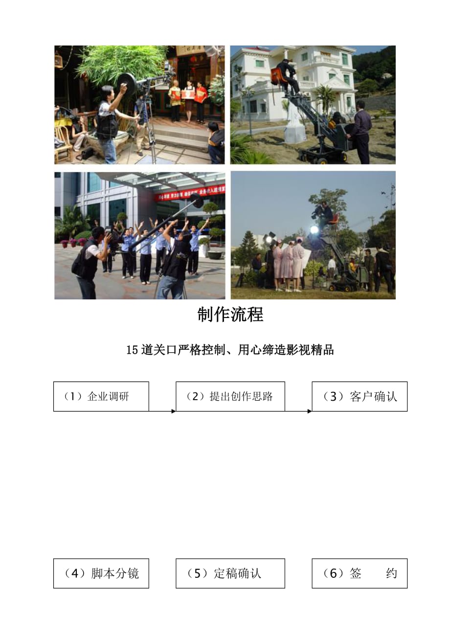 营销策划方案FOLLOWME品牌形象专题片的策划案_第4页