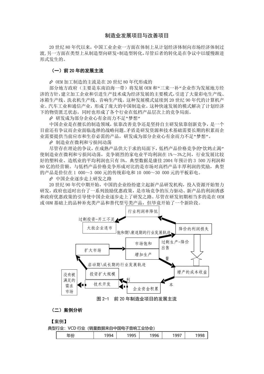 项目管理项目报告制造业项目管理知识讲义_第5页