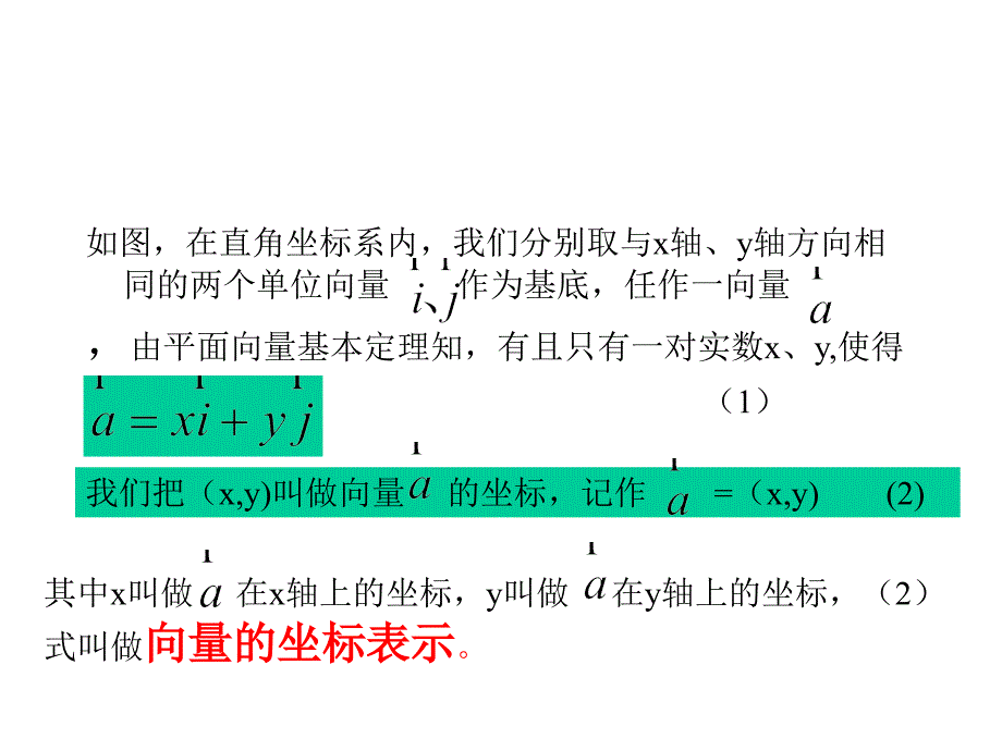 高一数学平面向量的坐标运算课件_第3页